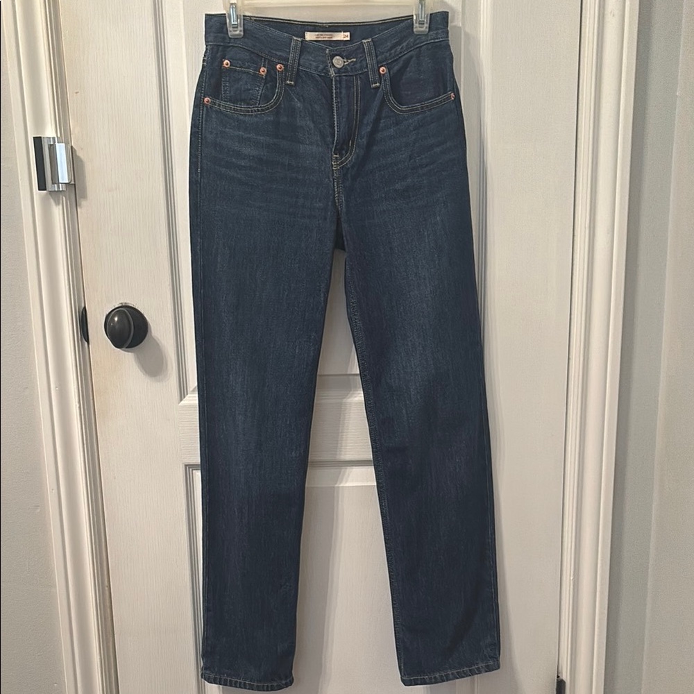 Levi's low pro straight jeans